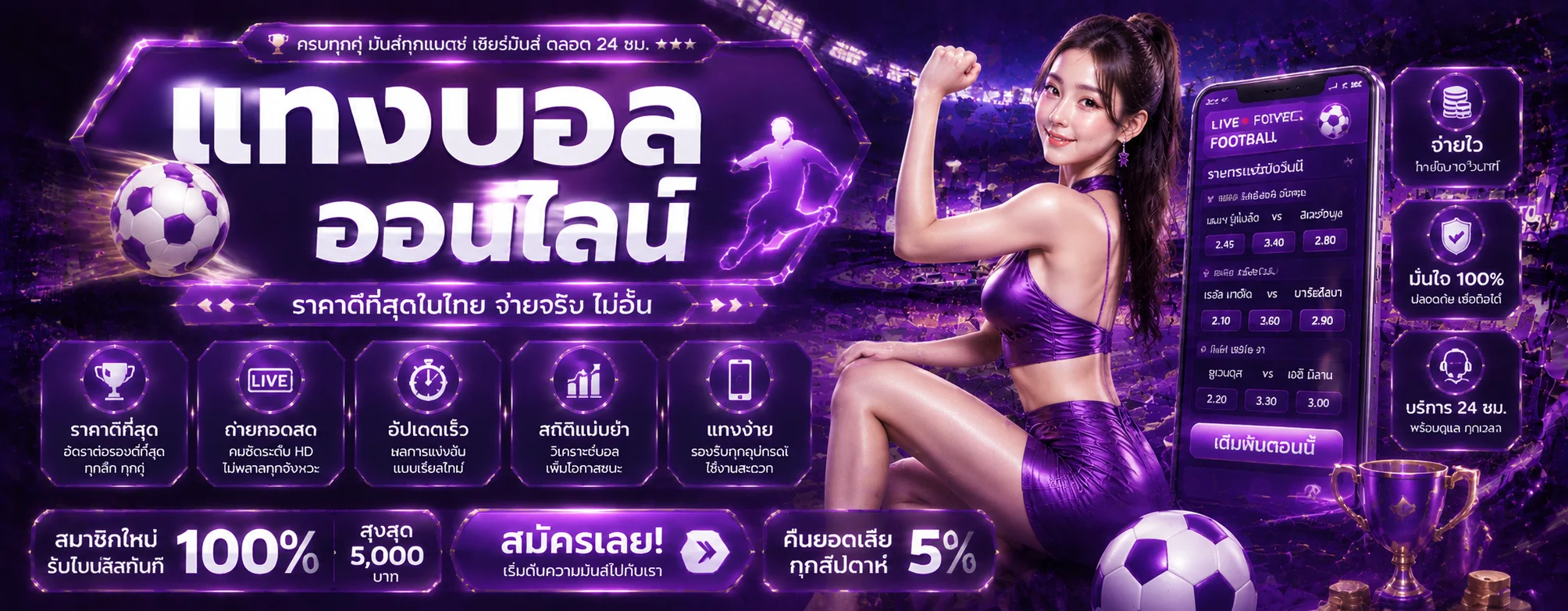 แทงบอลออนไลน์ Destiny8 ครบทุกลีกดังทั่วโลก